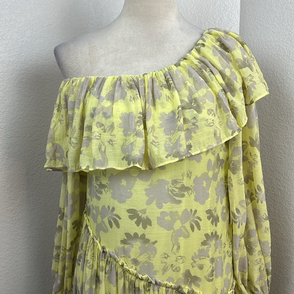 Revolve X ASTR The Label KAYLANI Tiered MIDI DRESS Size Small NWT - Picture 9 of 14